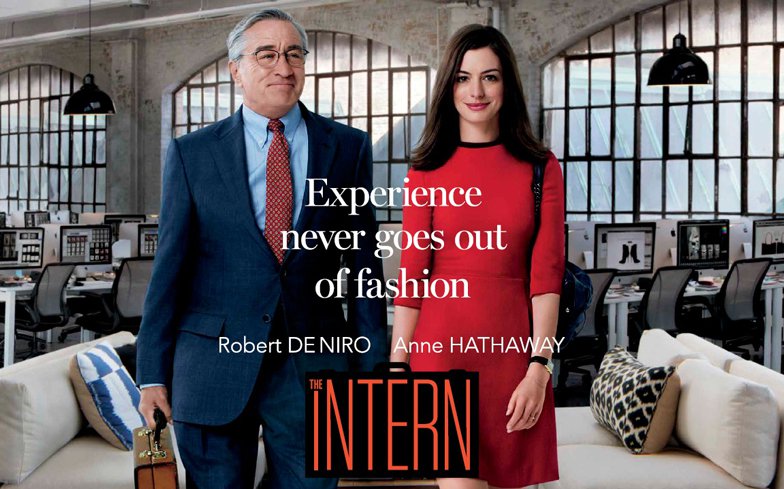 “The Intern” is likeable, but not particularly memorable. 