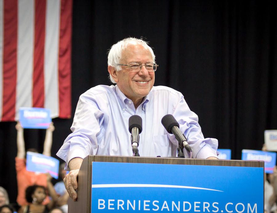Democratic presidential candidate Bernie Sanders has proven to be very popular among college students. 