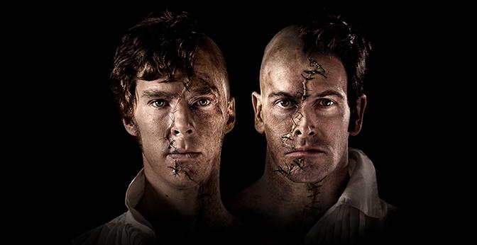 Benedict Cumberbatch and Jonny Lee Miller as their alternating role of Frankenstein’s creation. 