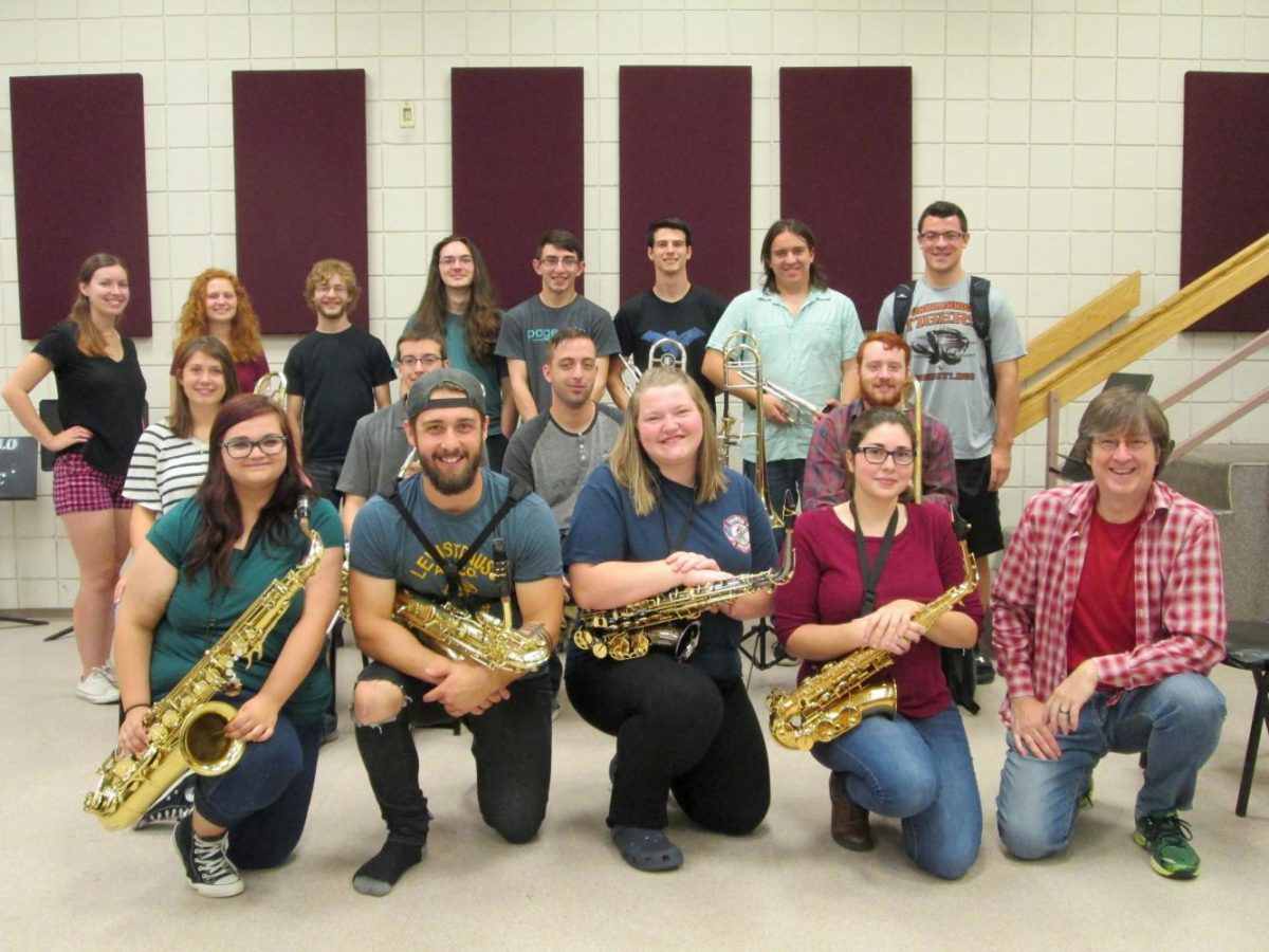 The Mercyhurst Jazz Ensemble consists of music and non-music majors and is led by Scott Meier, Ph.D.
