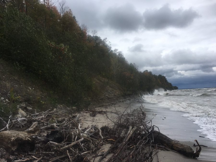 Bluff erosion model helps restore Lake Erie shoreline