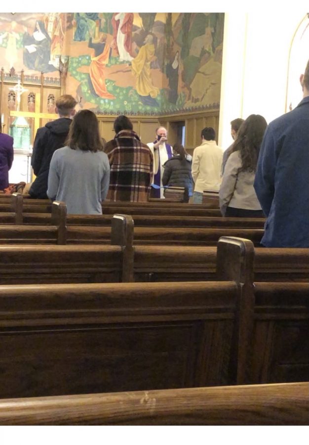 Mercyhurst celebrates Ash Wednesday with various COVID-friendly ceremonies