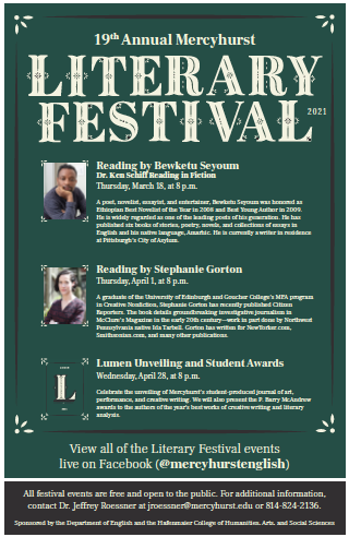 19th annual Literary Festival goes virtual over Zoom and Facebook