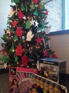 Ashley Favata: The Education department&amp;#039;s annual &amp;#039;Giving Tree&amp;#039; is located on the third floor of the Audrey Hirt Academic Center.