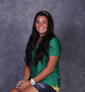 Sports Information photo: Sophomore Evann Parker was a student athlete on the women's golf team at mercyhurst College.
