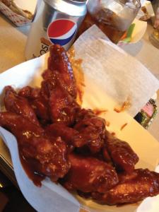 Zach Dorsch photo: Chippers’ chicken wings are awesome and should be given a try.