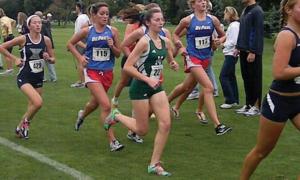 Contributing photo: Junior Emily Francis has led Mercyhurst in every race she has competed in over her first two seasons.