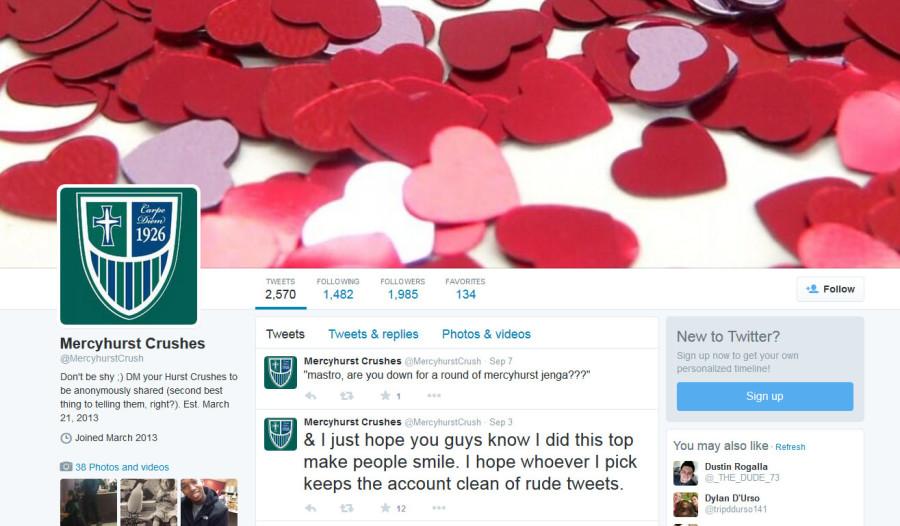 The popular Twitter site shares anonymous messages from supposedly love-lorn students. 