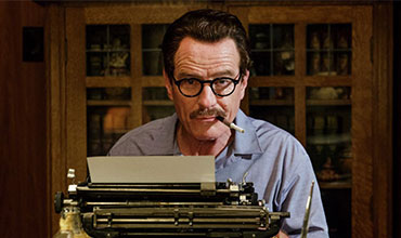 Pictured above is Bryan Cranston as the main character Trumbo from the film “Trumbo”. 