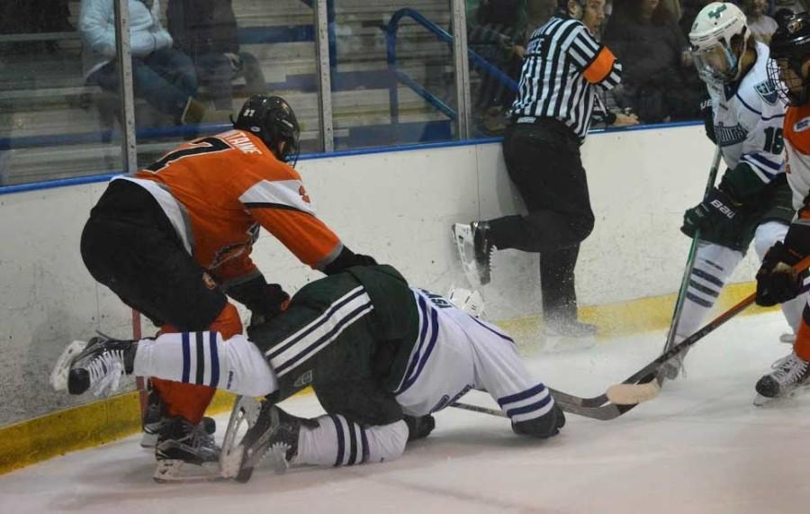 It+was+a+battle+on+the+ice+as+both+teams+were+playing+to+host+the+quarterfinals+game.+RIT+played+a+rough+game%2C+but+Mercyhurst+was+victorious+with+a+3-2+win.+On+Friday%2C+March+11-13%2C+Mercyhurst+and+RIT+will+meet+again+for+another+intense+match-up.+