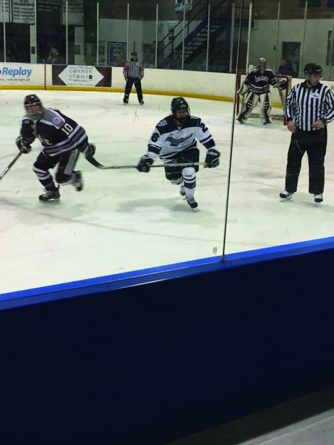 Women’s ice hockey fell twice to Colgate University at MIC. For the first time, the Lakers did not obtain at least a tie against a top 10 ranked team. 
