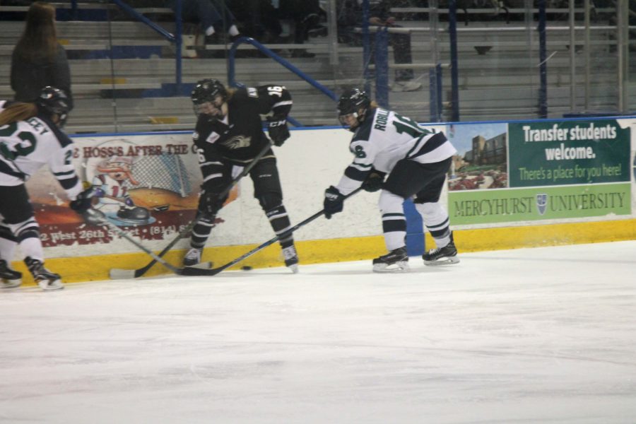 Mercyhurst women’s ice hockey team came off victorious as they faced Lindenwood University. The Lakers are still reaching for a top-three seed in the CHA conference tournament.