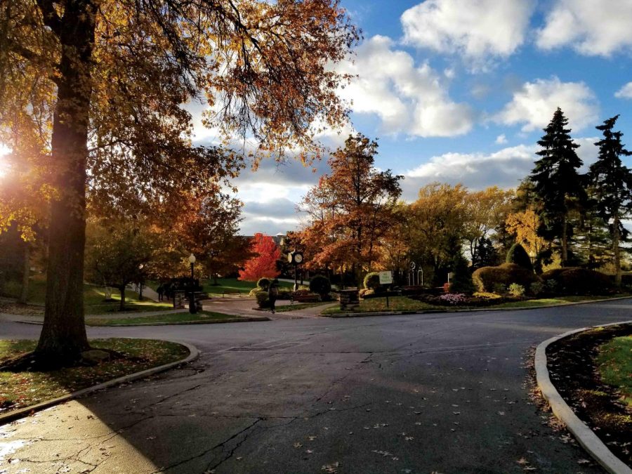 Garvey Park, a green space in the center of Mercyhurst campus named for William P. Garvey, former Mercyhurst president, will be renamed.