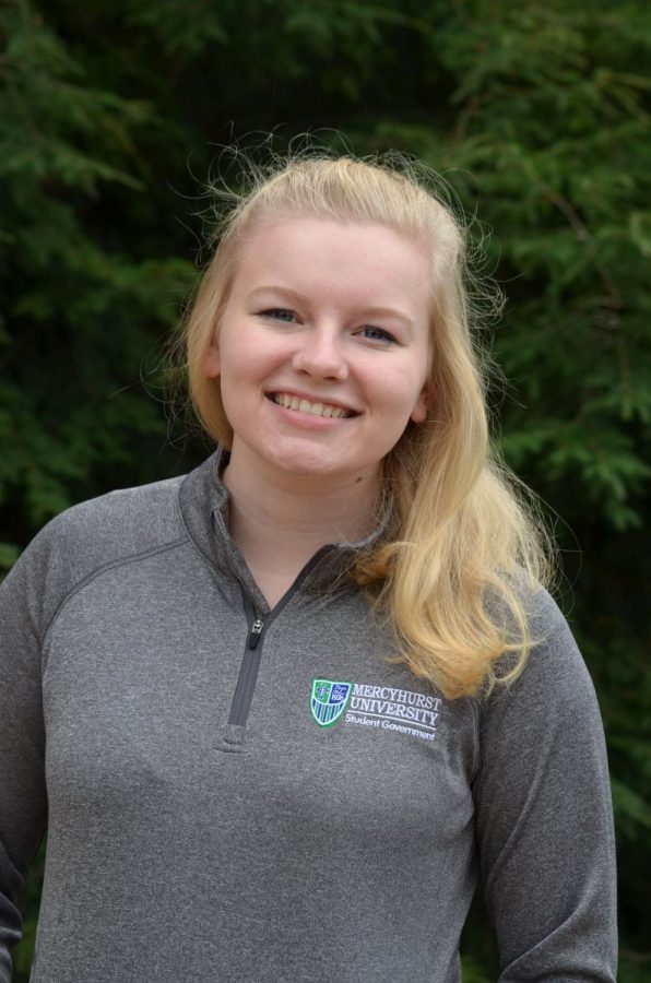 Sophia Jensen will take her place as the MSG vice president in Fall 2018, and is excited for the opportunity to serve the Mercyhurst community.