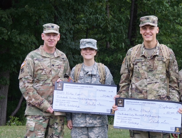Cadets honored for academics