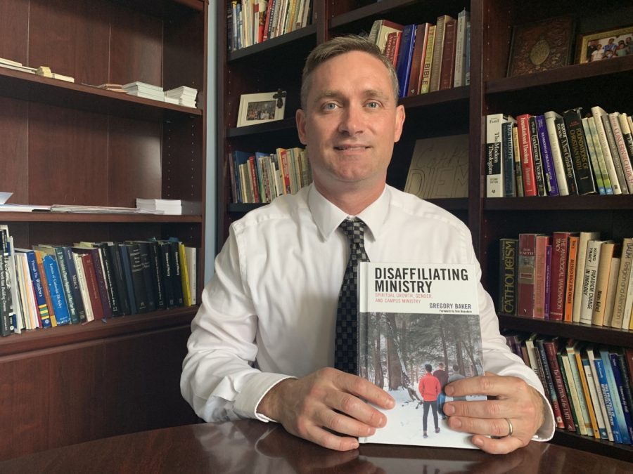 Baker shares new ministry textbook