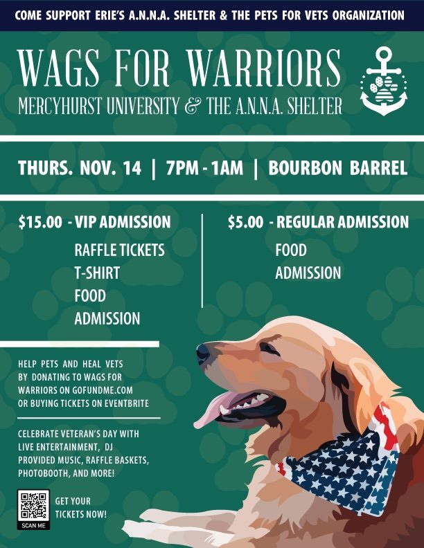 Show your support for pets and Vets at Wags for Warriors